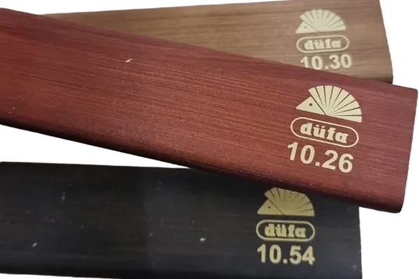 Dufa wood finish samples