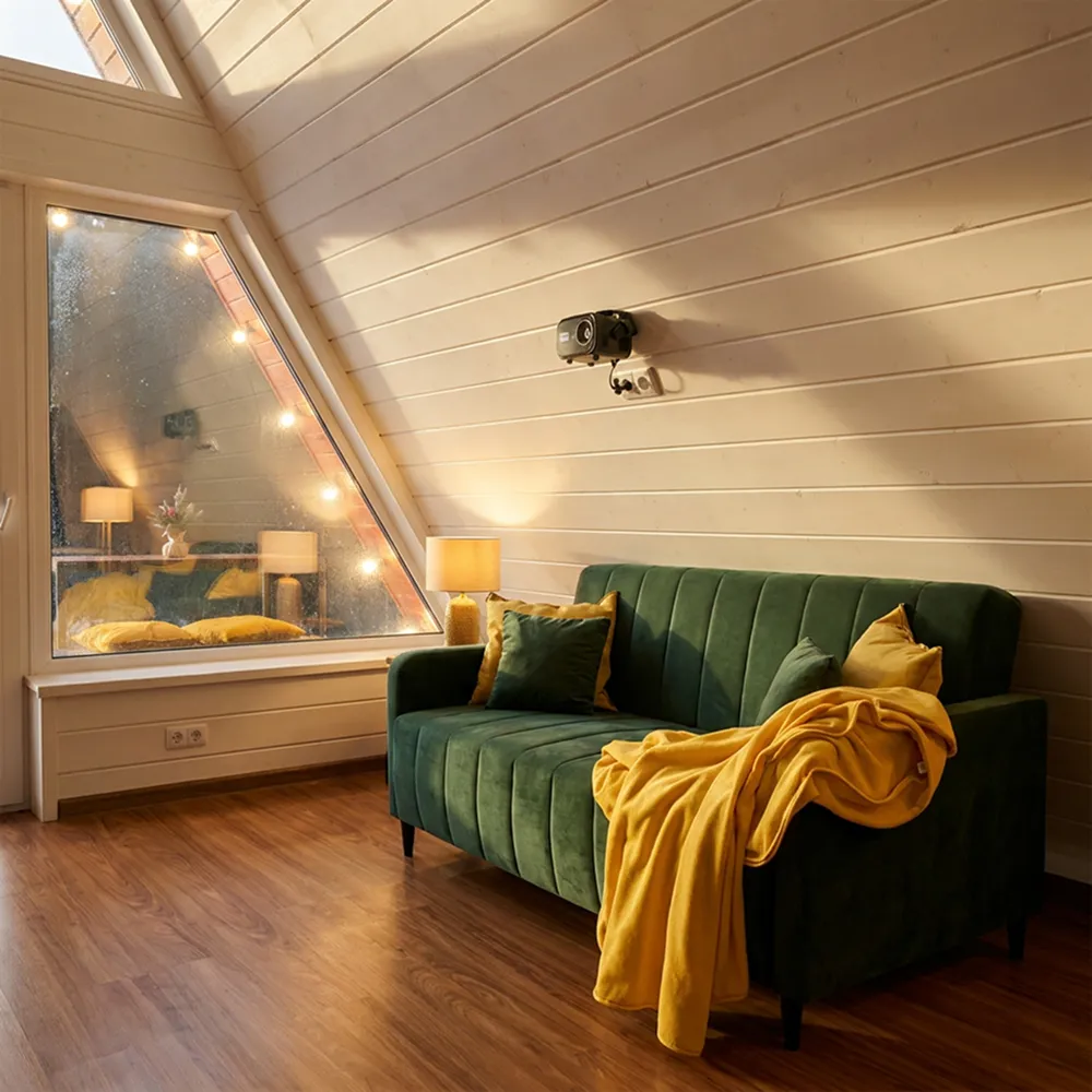 Living room inside the house