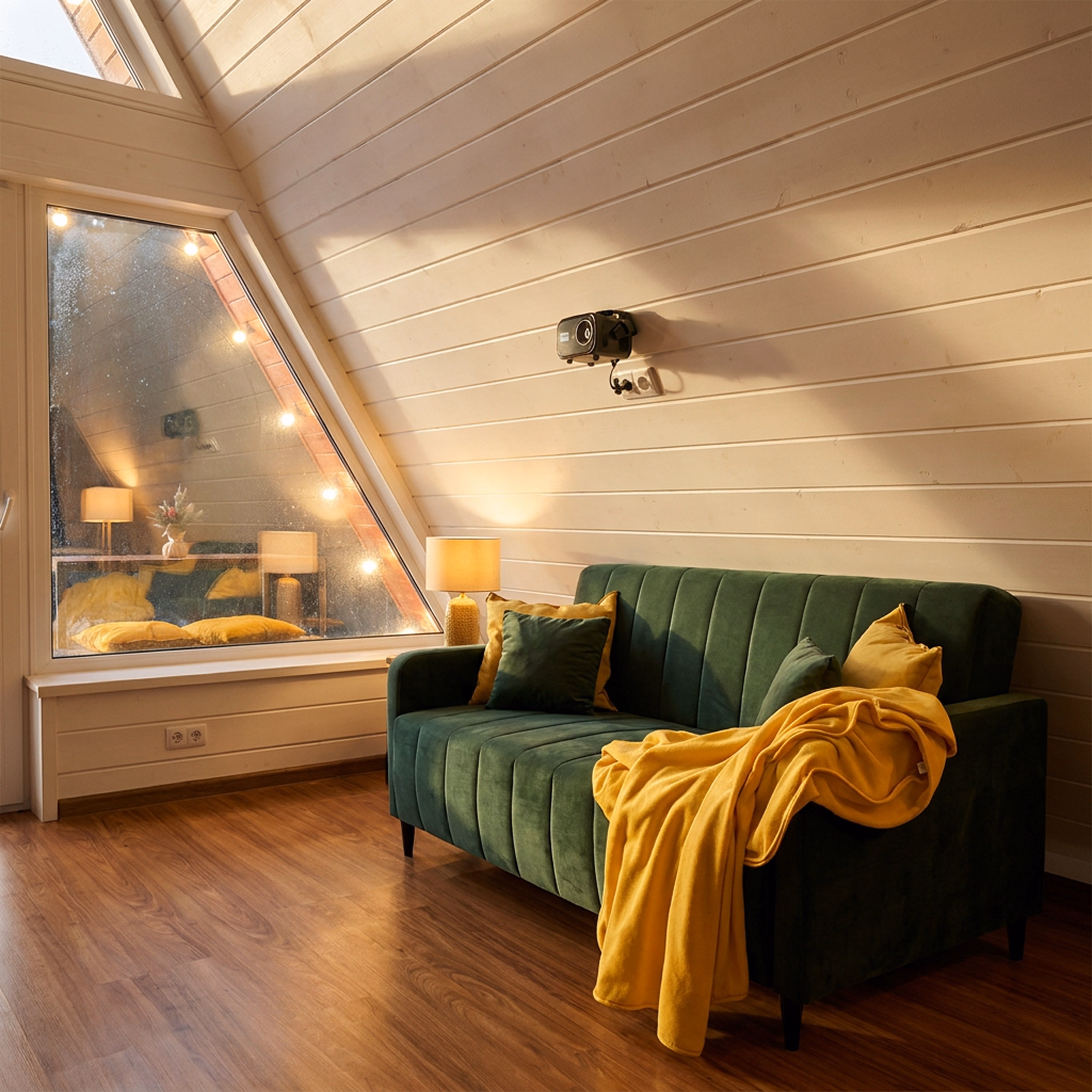 Living room inside the house